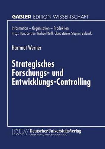 Cover image for Strategisches Forschungs- Und Entwicklungs-Controlling