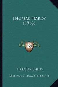 Cover image for Thomas Hardy (1916) Thomas Hardy (1916)