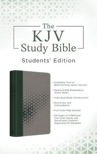 Cover image for The KJV Study Bible, Students' Edition [Cypress & Smoke]