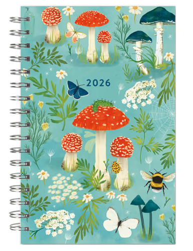Cover image for Designer Mushroom Garden 2026 Engagement Diary