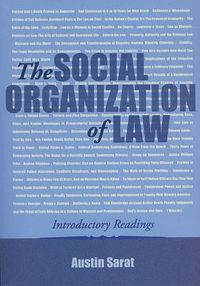 Cover image for The Social Organization of Law: Introductory Readings