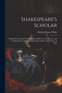 Cover image for Shakespeare's Scholar