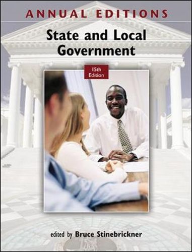 Cover image for Annual Editions: State and Local Government, 15/e