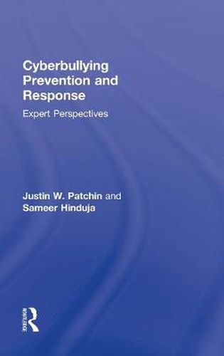 Cover image for Cyberbullying Prevention and Response: Expert Perspectives