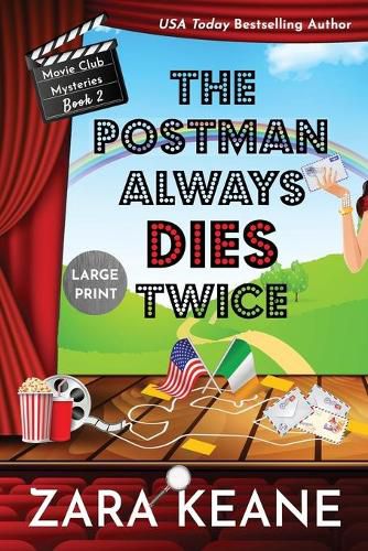 Cover image for The Postman Always Dies Twice (Movie Club Mysteries, Book 2): Large Print Edition