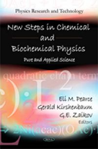 Cover image for New Steps in Chemical & Biochemical Physics: Pure & Applied Science