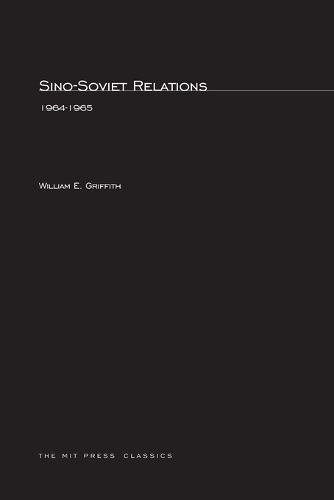 Cover image for Sino-Soviet Relations, 1964-1965