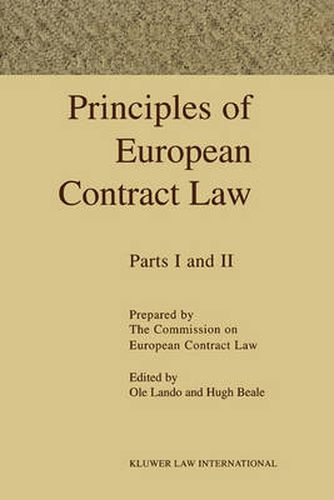 Cover image for Principles Of European Contract: 2 Volumes