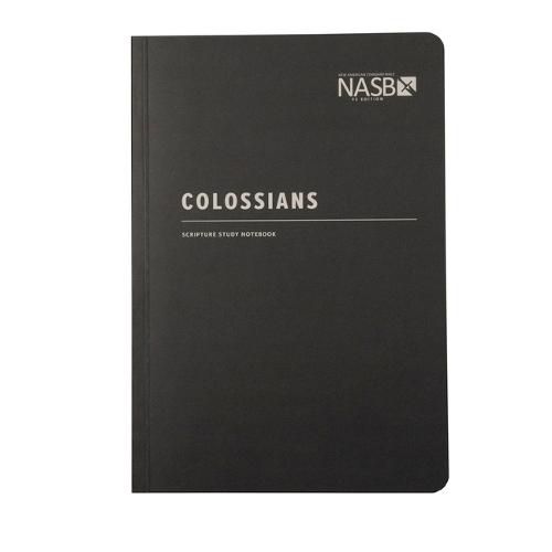 Cover image for NASB Scripture Study Notebook: Colossians