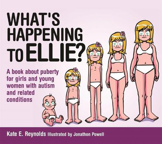 Cover image for What's Happening to Ellie?: A book about puberty for girls and young women with autism and related conditions