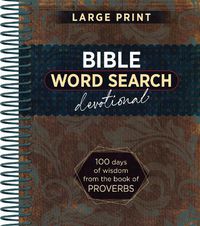 Cover image for Bible Word Search Devotional