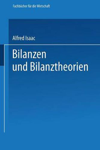 Cover image for Bilanzen Und Bilanztheorien