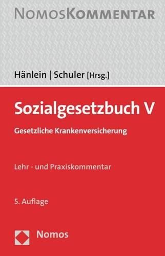 Cover image for Sozialgesetzbuch V: Gesetzliche Krankenversicherung