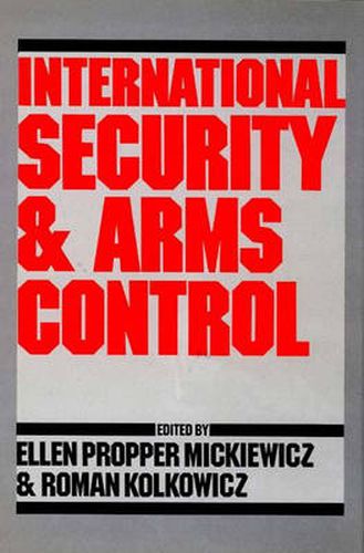 Cover image for International Security and Arms Control