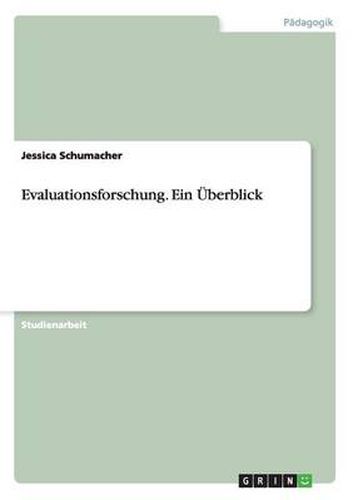 Cover image for Evaluationsforschung. Ein UEberblick