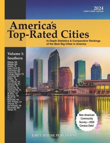 Cover image for America's Top-Rated Cities, Vol. 1 South, 2024