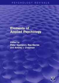 Cover image for Elements of Applied Psychology
