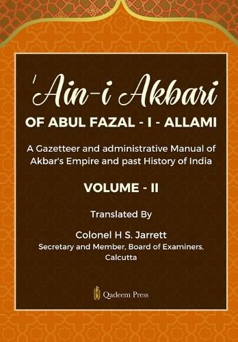 Cover image for 'Ain - I - Akbari Of Abul Fazal - I - Allami [Vol 2]