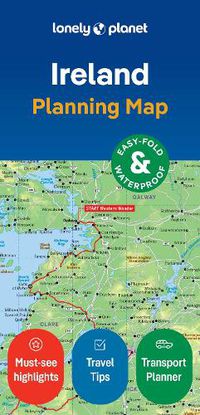 Cover image for Lonely Planet Ireland Planning Map