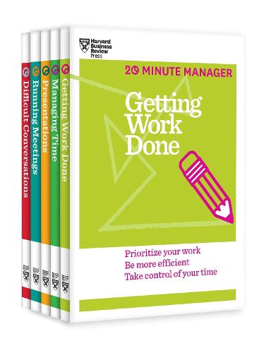 Cover image for The HBR Essential 20-Minute Manager Collection (5 Books) (HBR 20-Minute Manager Series)