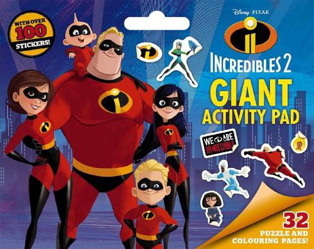 Cover image for Incredibles 2: Giant Activity Pad (Disney)