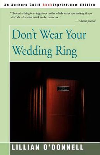 Cover image for Don't Wear Your Wedding Ring