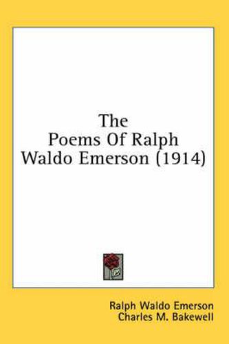 Cover image for The Poems of Ralph Waldo Emerson (1914)