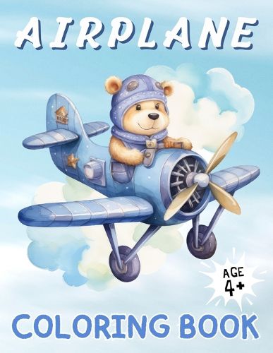 Cover image for Airplane Coloring Book