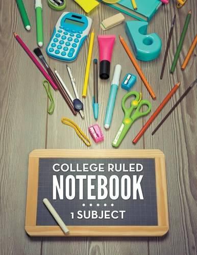 Cover image for College Ruled Notebook - 1 Subject