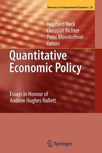 Cover image for Quantitative Economic Policy: Essays in Honour of Andrew Hughes Hallett