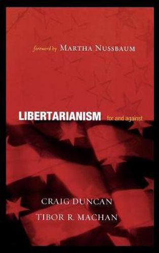 Cover image for Libertarianism: For and Against