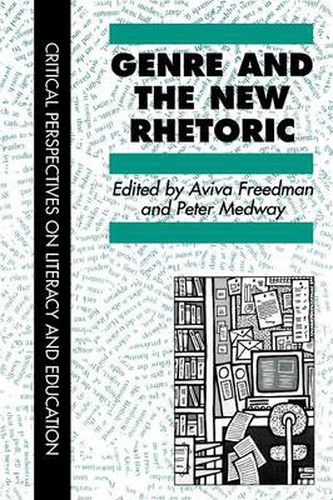 Cover image for Genre In The New Rhetoric