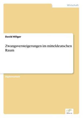 Cover image for Zwangsversteigerungen im mitteldeutschen Raum