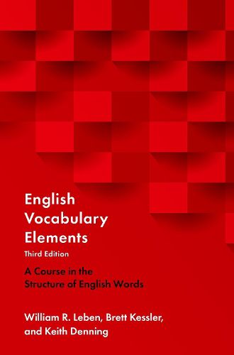 Cover image for English Vocabulary Elements