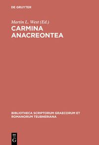 Cover image for Carmina Anacreontea CB