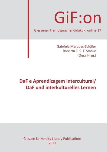 Cover image for DaF e Aprendizagem Intercultural / DaF und interkulturelles Lernen