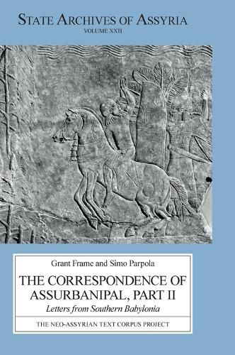 Cover image for The Correspondence of Assurbanipal, Part II