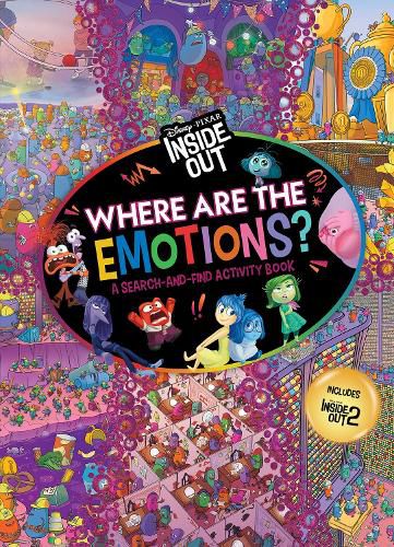 Cover image for Where are the Emotions?: A Search-and-Find Activity Book (Disney Pixar: Inside Out)