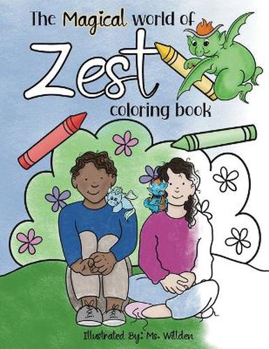 Cover image for The Magical World of Zest Coloring Book