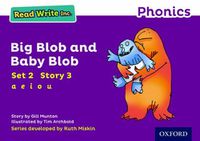 Cover image for Read Write Inc. Phonics: Purple Set 2 Storybook 3 Big Blob and Baby Blob