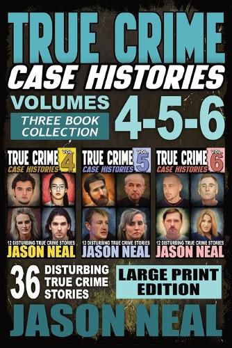 Cover image for True Crime Case Histories - (Books 4, 5, & 6) LARGE PRINT EDITION