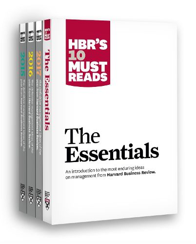 Cover image for HBR's 10 Must Reads Big Business Ideas Collection (2015-2017 plus The Essentials) (4 Books) (HBR's 10 Must Reads)