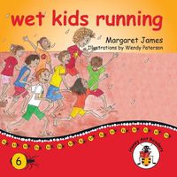 Cover image for wet kids running