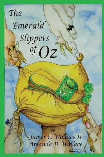 Cover image for The Emerald Slippers of Oz