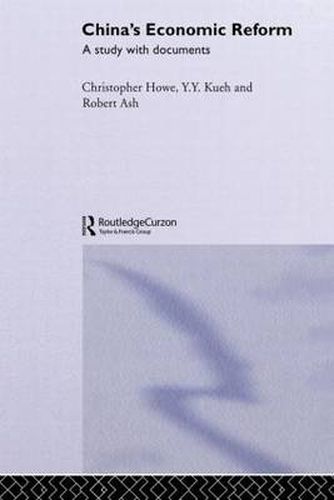 Cover image for China's Economic Reform: A Study with Documents