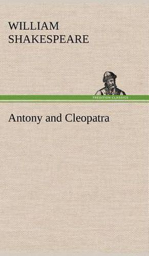 Cover image for Antony and Cleopatra