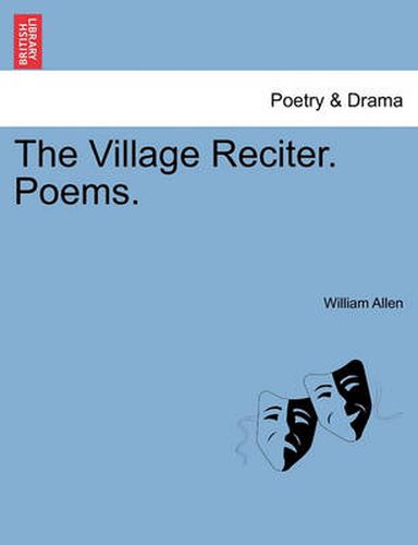 Cover image for The Village Reciter. Poems.