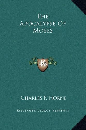 The Apocalypse of Moses