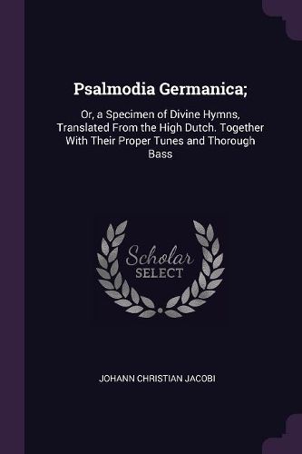 Cover image for Psalmodia Germanica;