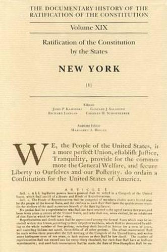 Cover image for Ratification by the States: New York